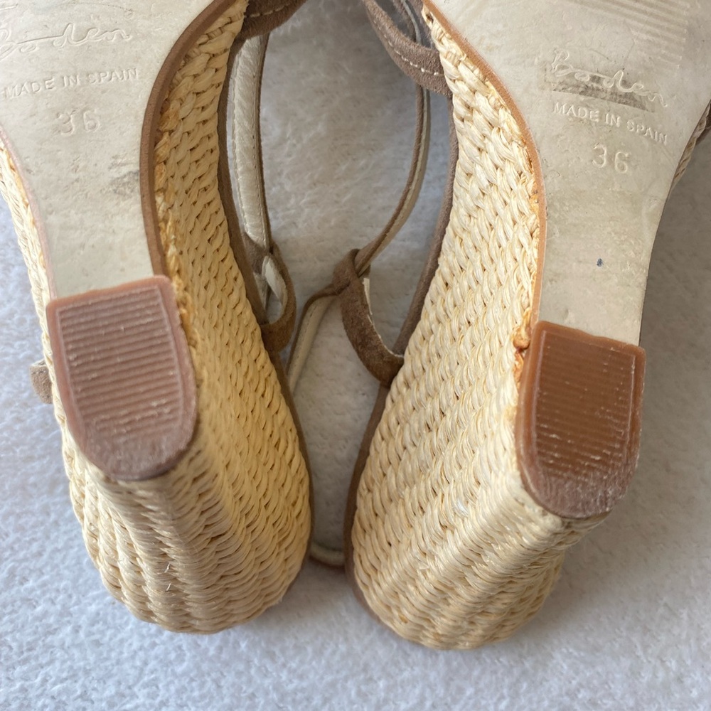 Boden Wedge Sandals EU 36 - Picture 8 of 13